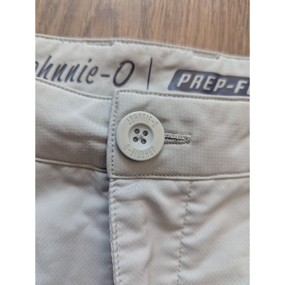 Johnnie O Shorts Mens 35 Prep-Formance Cross Country Golf Shorts Light Gray‎ - Picture 5 of 14